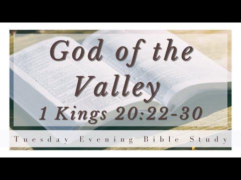 "God of the Valley" 1 Kings 20:22-30 - Tuesday Service 1/12/2021 Abide Christian Fellowship