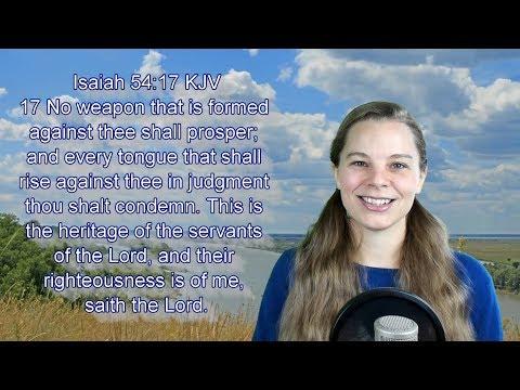 Isaiah 54:17 KJV - Protection - Scripture Songs