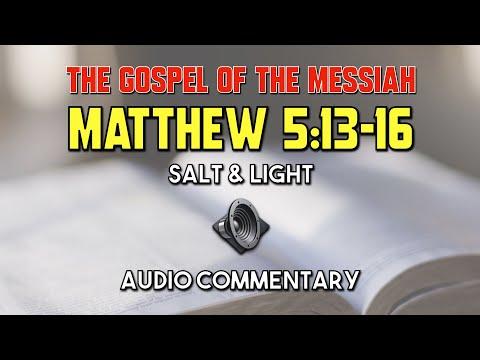 Salt and Light | Matthew 5:13-16 | Sermon on the Mount