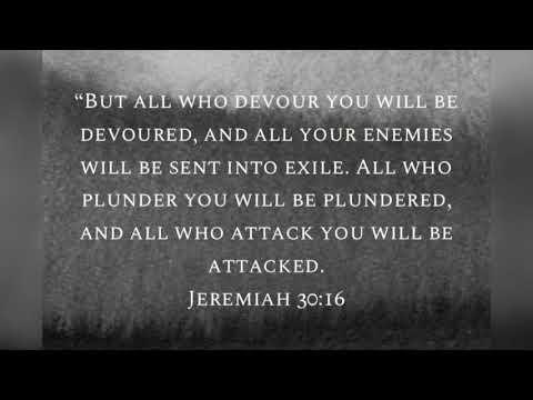 Jeremiah 30:16-17