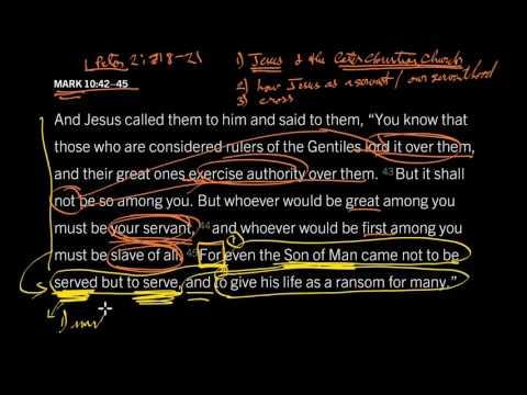Was Jesus Just a Teacher? Mark 10:42-45