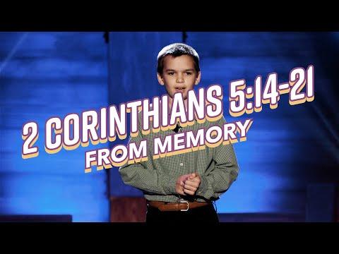 2 Corinthians 5:14-21 FROM MEMORY!!