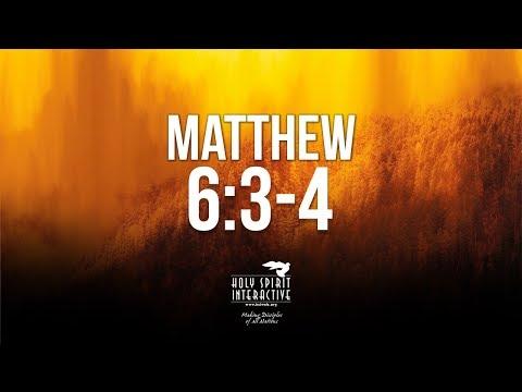 Matthew 6:3-4 -Bible Study with HSI - 18/6/2018