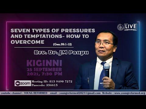 Genesis 39:1-12 | Seven Types of pressure and Temptations - How to Overcome | Rev. Dr. JM Paupu