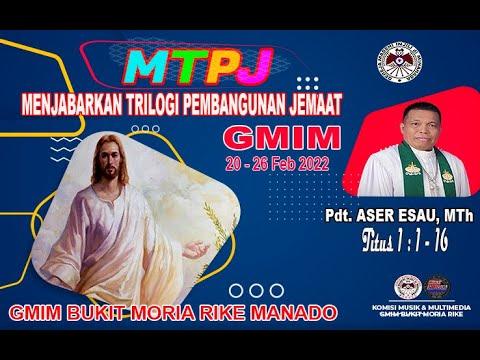 MTPJ GMIM | 20 - 26 Feb 2022 | Titus 1 : 1 - 16