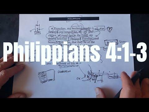 Grappling: Philippians 4:1-3