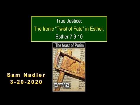 3-20-2022 Purim / Esther 7:9-10