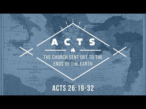 Two Responses to the Gospel (Acts 26:19-32)