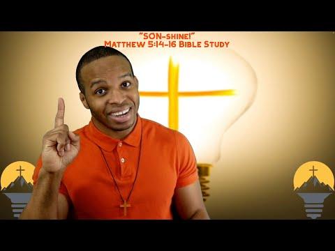 "SON-shine!" | Matthew 5:14-16 Bible Study | 7.20.22