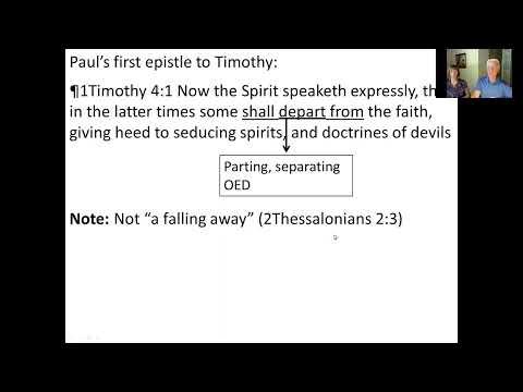 Aug 14, 2022 - 1 Timothy 3:16 - 6:5 - Rightly Dividing