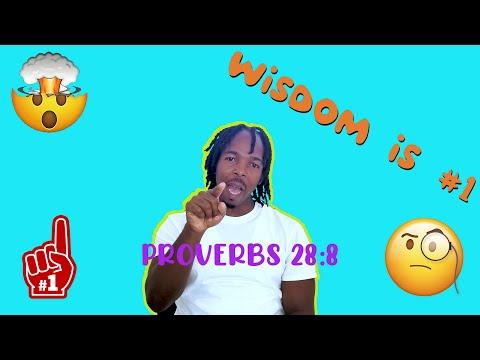 Wisdom - Proverbs 28:8