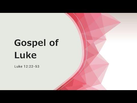Luke 12:22-53 // Gospel of Luke Bible Study// Sept 23