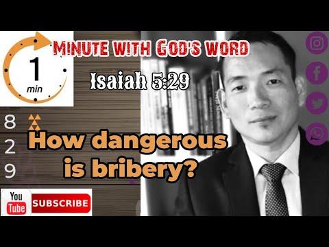 How dangerous is bribery?(Subtitles in English)@L. Kumzuk Walling|Isaiah 5:23#829