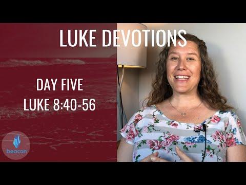 Daily Devotion Week 8: Luke 8:40-56