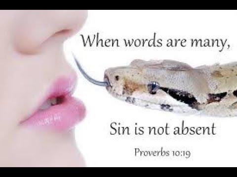 Daily Proverb: When Words Are Many Sin Abounds (Proverbs 10:19)