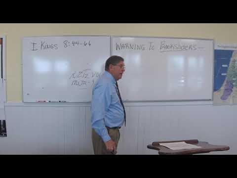 1 Kings 8:44-66 - Dr. Tommy Smith | Sunday School - June 12, 2022