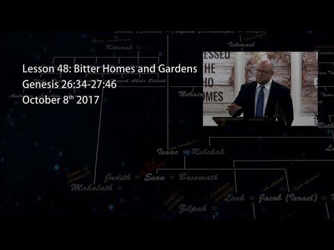 Genesis 26:34-27:46 - Bitter Homes and Gardens