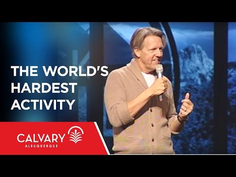 The World's Hardest Activity - 1 Peter 2:13-17 - Skip Heitzig