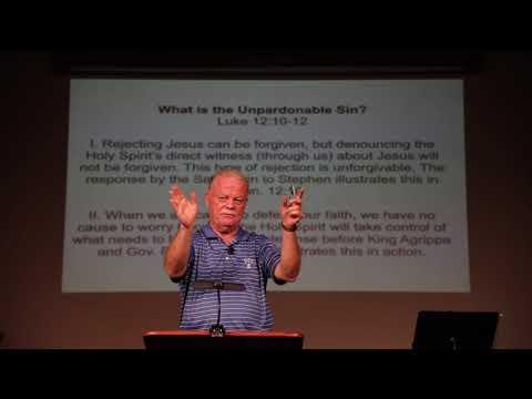 "What is the Unpardonable Sin?" || Luke 12:10-12 || Dr. Tim Cole || 11.01.2020