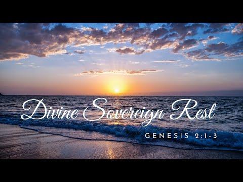Divine Sovereign Rest [ Genesis 2:1-3 ] by Robin Brown