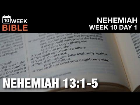 The Book of Moses | Nehemiah 13:1-5 | Week 10 Day 1 Study of Nehemiah