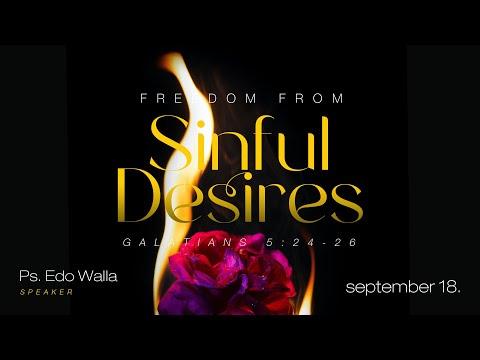 Freedom from Sinful Desires (Galatians 5:24–26) - Ps. Edo Walla - iREC Darmo (English Service)