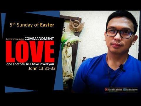 5th Sunday of Easter/ John 13:31-33