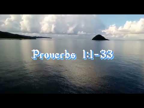 Bible Verse Reading ,Proverbs 1:1-33 ll Hope & Faith Journey #wordofgod