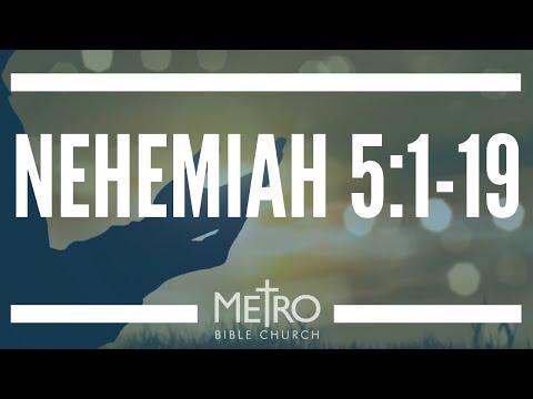 Nehemiah 5:1-19 - Glorifying God Amid Internal Opposition - Rodney C. Brown