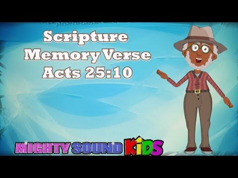 Acts 25:10 -- Scripture Memory Verse – Mighty Sound Kids‬‬‬‬‬‬‬‬‬‬‬‬‬‬‬‬‬‬‬‬‬‬‬‬‬‬‬‬‬‬‬‬‬