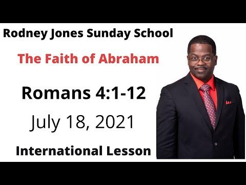 The Faith of Abraham - Romans 4:1-12 - LIVE