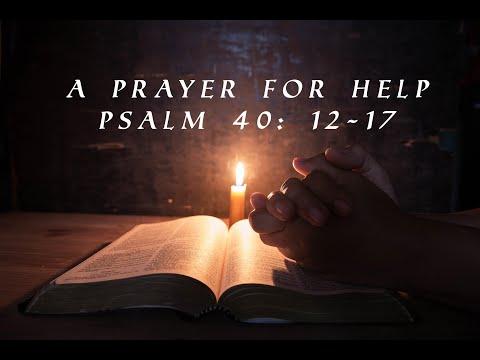 A Prayer for Help (Psalm 40: 12-17) | Good News Bible.