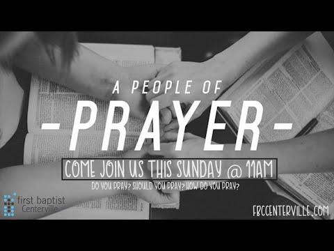 "A People of Prayer" Matt. 20:30-34