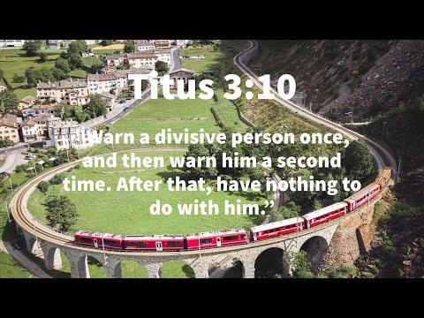 Men Bible Study - Titus 3:10
