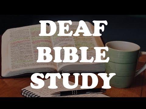 DEAF BIBLE STUDY   Knowing God's Will   Psalm 123:2