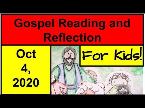 Gospel Reading and Reflection for Kids - October 4, 2020 - Matthew 21:33-43
