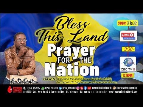 Bless This Land - Prayer for the Nation | Psalm 33:12 | Rev. Dr. Eric Peters |