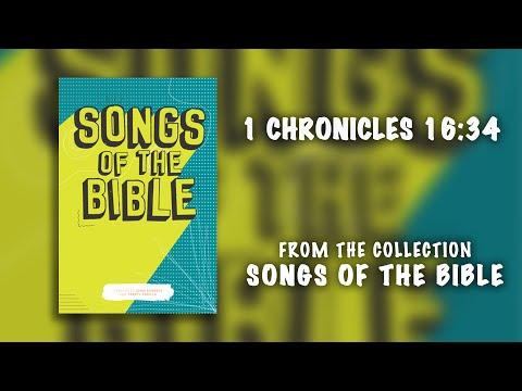 1 Chronicles 16:34 (Lyric Video) | Songs of the Bible