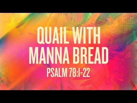Psalm 78:1-22 | Quail with Manna Bread | Rich Jones