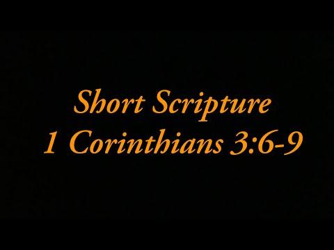 Scripture Breakdown 1 Corinthians 3:6-9