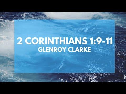 Bible Study, 9/11/2018, 2 Corinthians 1:9-11, Glenroy Clarke #gbcny