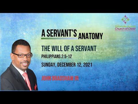 The Will of a Servant (Philippians 2:5-12)