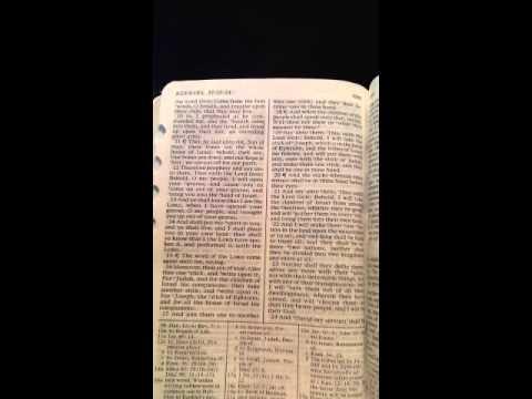 Ezekiel 37:15-17 "Scriptures become one in thine hand" Scripture Melody