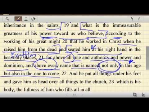 TOP21 EPHESIANS 1: 15 - 23 ( INTERPRETATION )