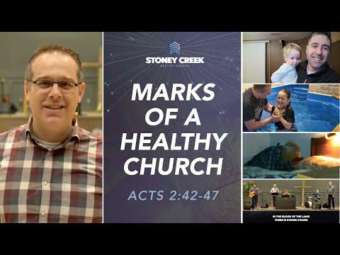 Sunday, January 24, 2021 - Marks of a Healthy Church (Acts 2:42-47) - Full Service