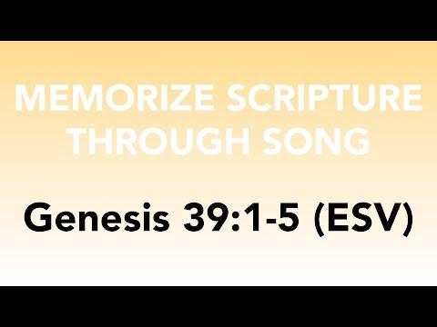 Genesis 39:1-5 (ESV) - The LORD was with Him - Memorize Scripture through Song