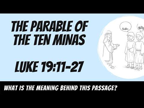 The Parable of the Ten Minas (Luke 19:11-27) Explained