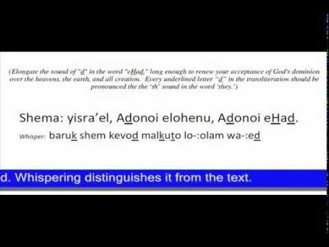 Deuteronomy 6:4-9 | HEBREW Transliterated ("The GREATEST Commandment")
