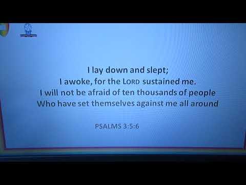 PSALMS 3:5-6