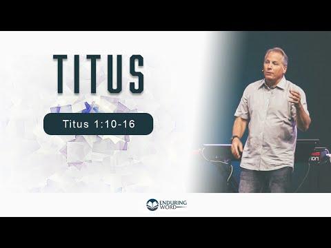 Titus 1:10-16 - Doing a Difficult Job